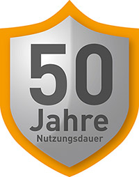 Brandschutz Lebensdauer 50 Jahre